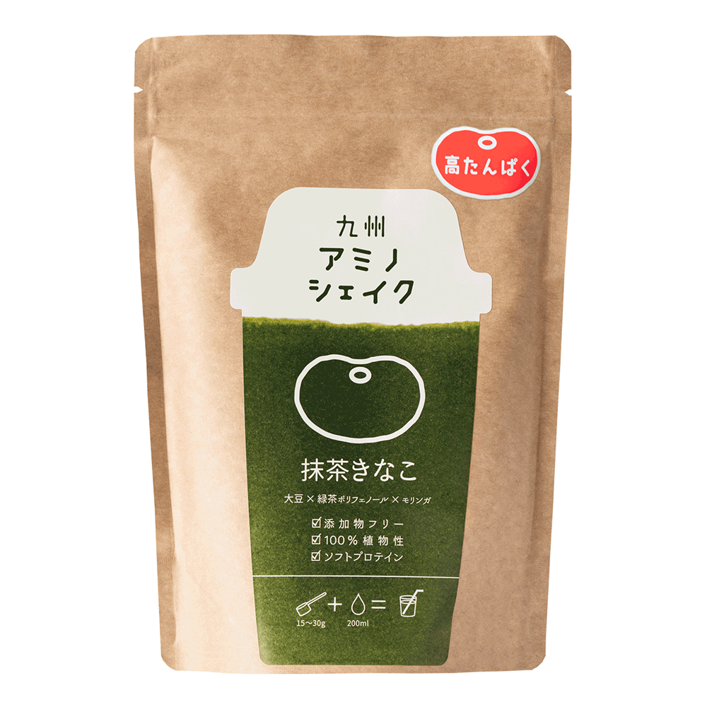 アミノシェイク　抹茶きなこ味（高たんぱく）のイメージ写真