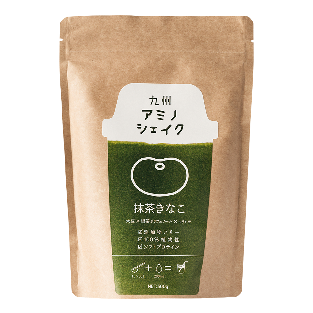 アミノシェイク　抹茶きなこ味のイメージ写真