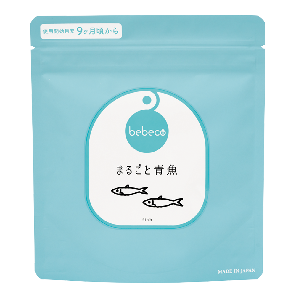 まるごと青魚（九州産青魚パウダー）bebecoシリーズのイメージ写真