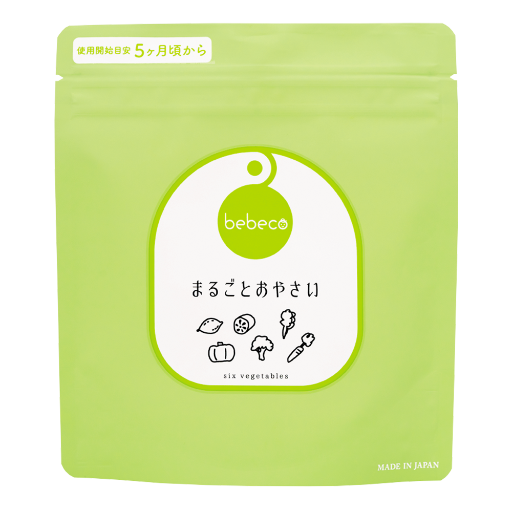 まるごとおやさい（国産野菜パウダー）bebecoシリーズのイメージ写真