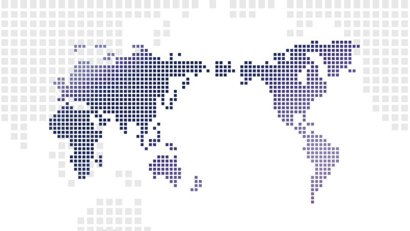 世界地図のイラスト
