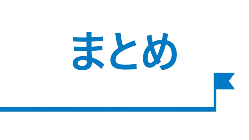 ゴールのイラストと「まとめ」と書いてある写真